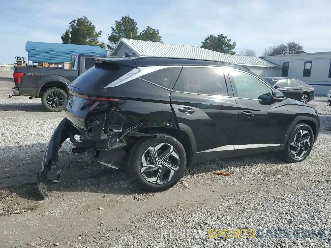 3 Photograph of a damaged car KM8JECA16NU074906 HYUNDAI TUCSON 2022
