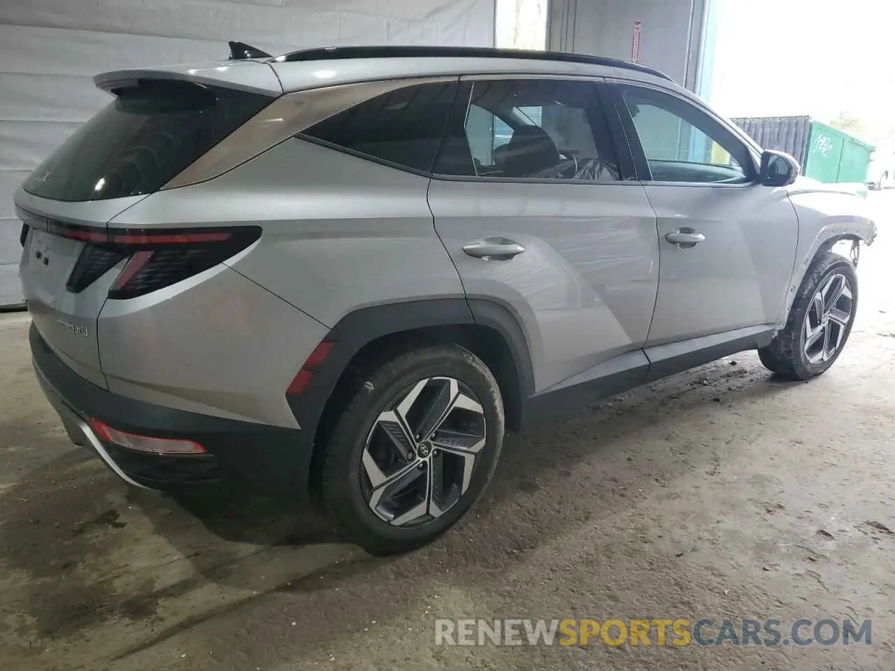 3 Photograph of a damaged car KM8JECA17NU047083 HYUNDAI TUCSON 2022