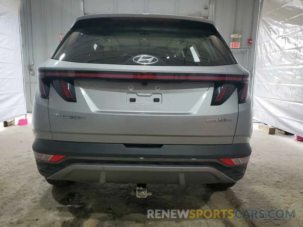 6 Photograph of a damaged car KM8JECA17NU047083 HYUNDAI TUCSON 2022