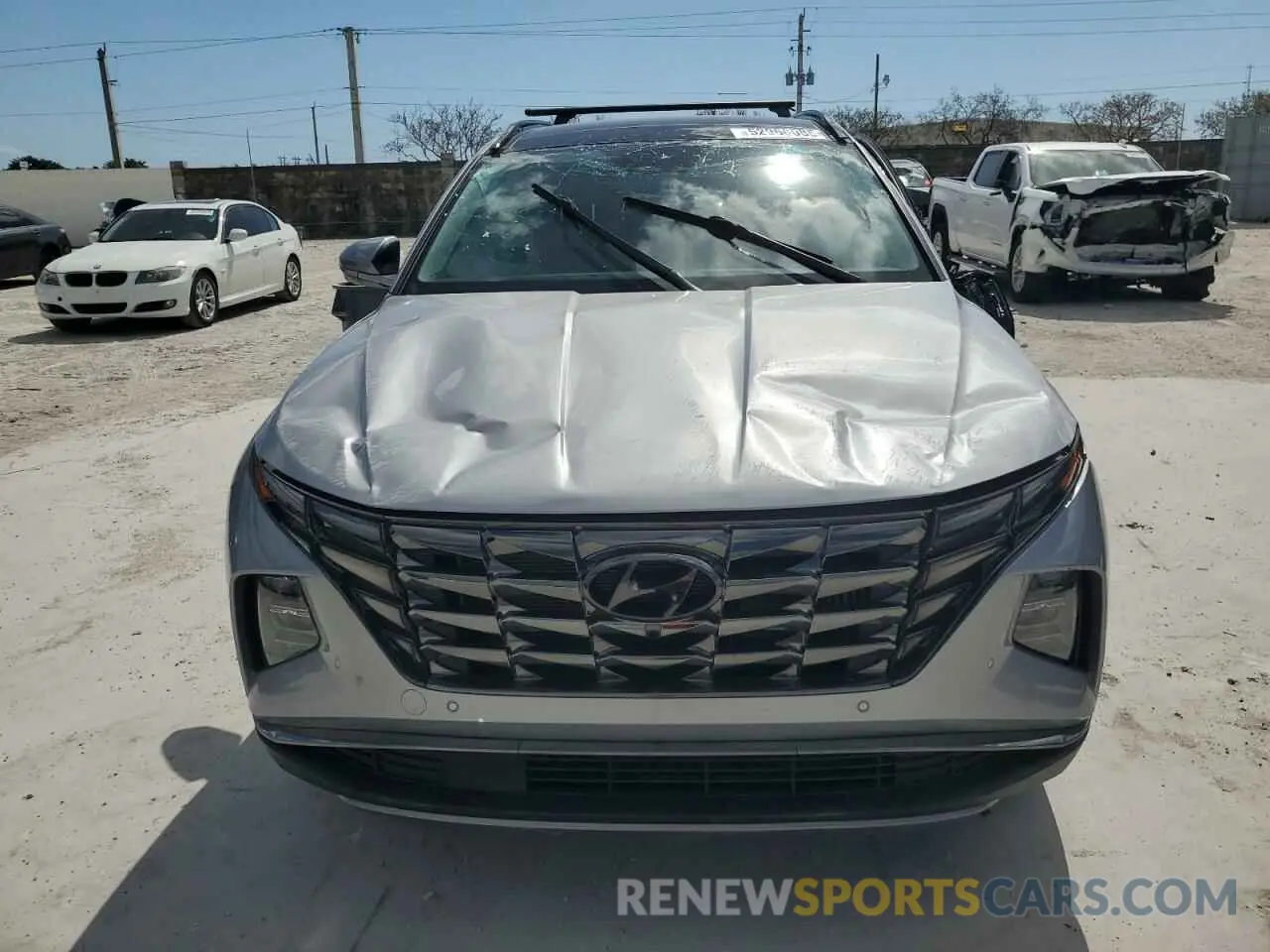 5 Photograph of a damaged car KM8JECA18NU052468 HYUNDAI TUCSON 2022