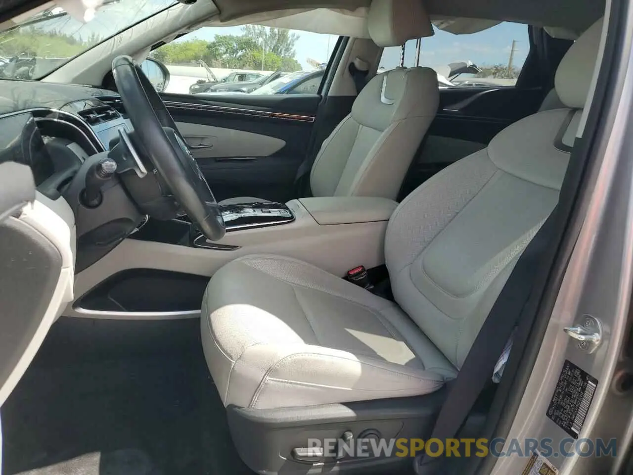7 Photograph of a damaged car KM8JECA18NU052468 HYUNDAI TUCSON 2022