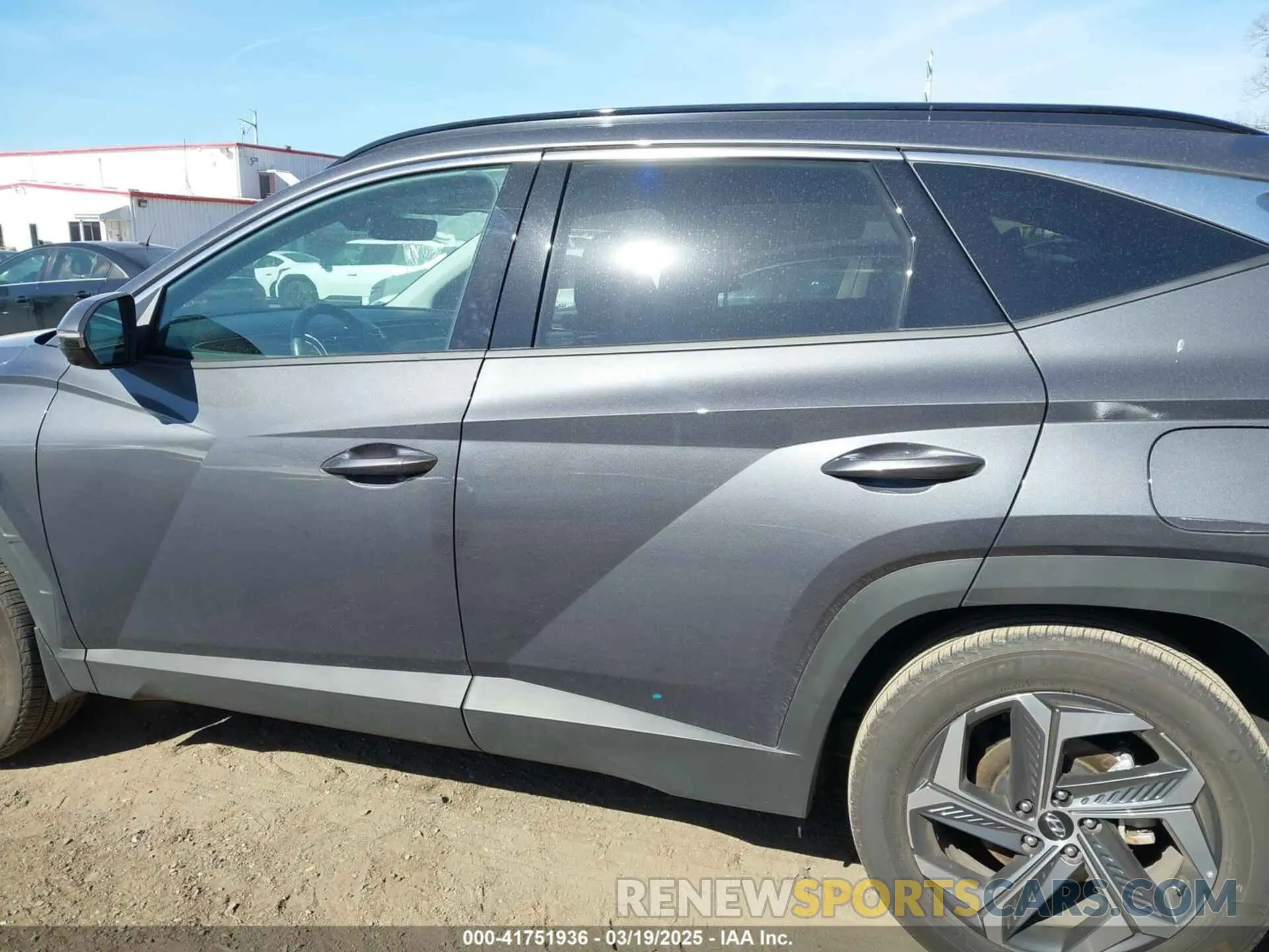 14 Photograph of a damaged car KM8JECAE2NU061461 HYUNDAI TUCSON 2022