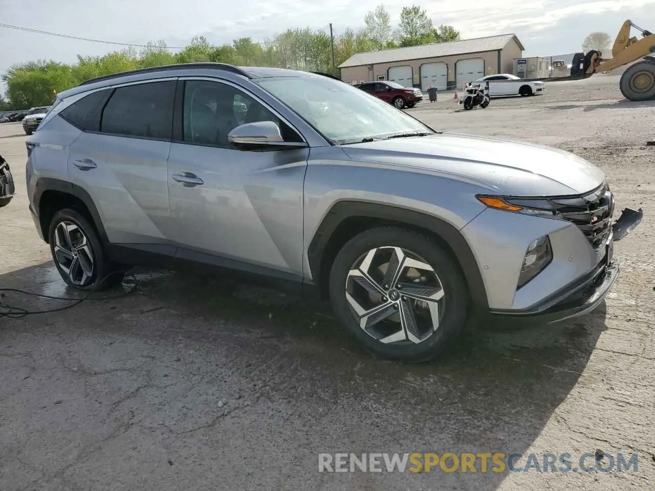 4 Photograph of a damaged car KM8JECAE7NU080619 HYUNDAI TUCSON 2022