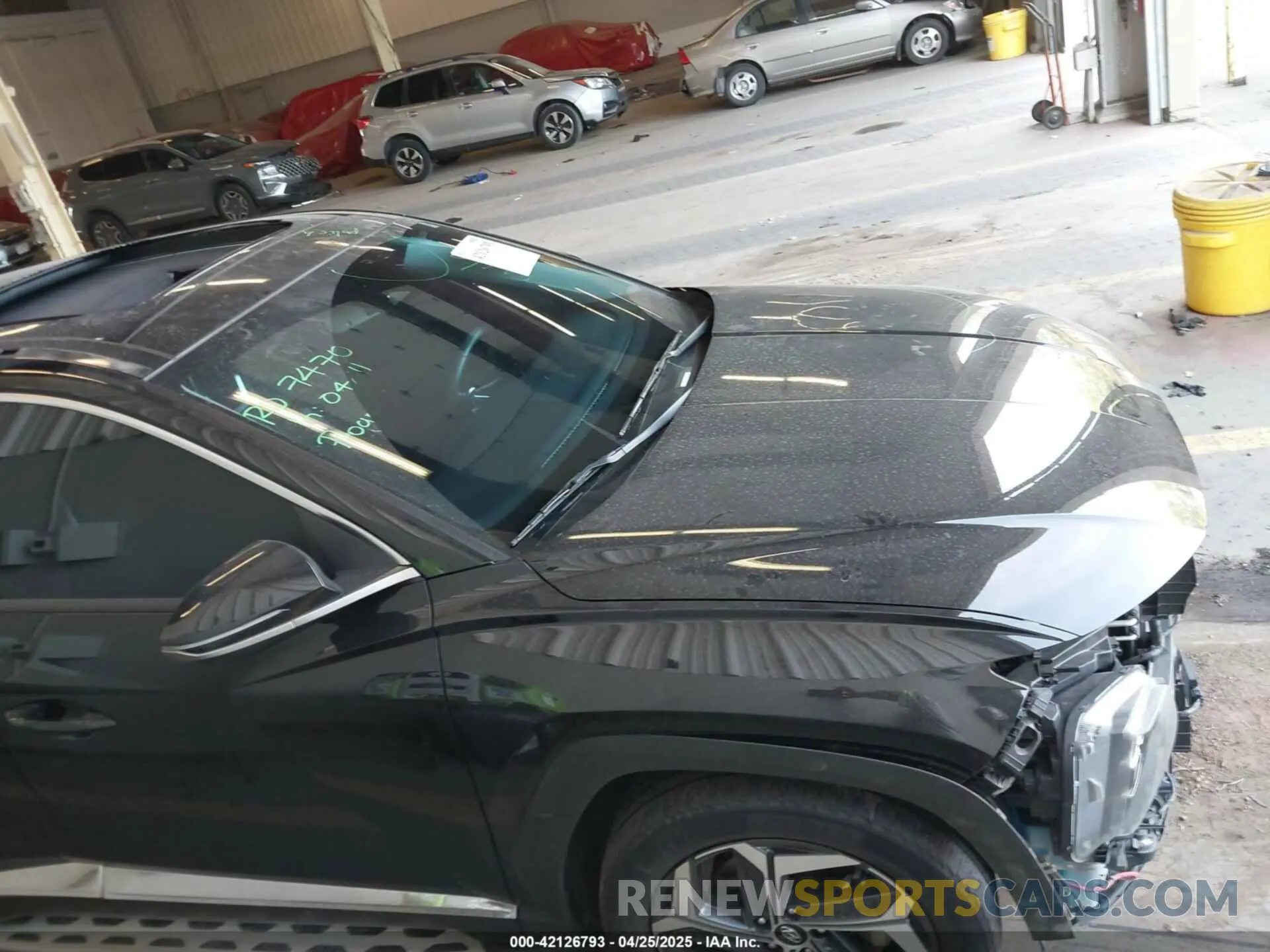 14 Photograph of a damaged car KM8JECAEXNU170699 HYUNDAI TUCSON 2022