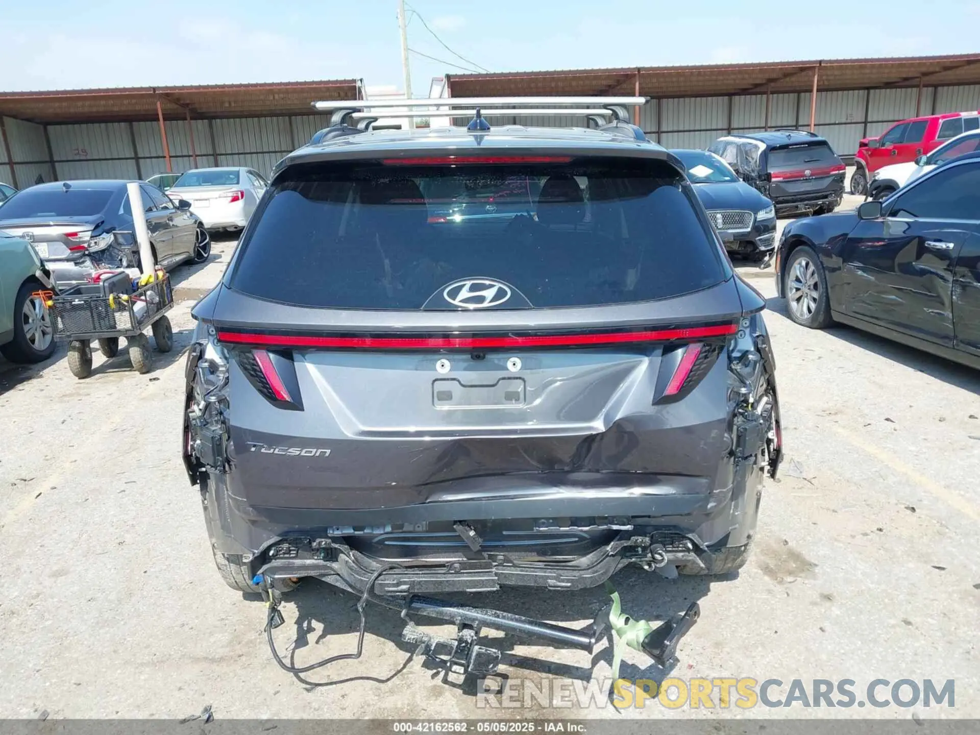 17 Photograph of a damaged car KM8JF3AE1NU106371 HYUNDAI TUCSON 2022