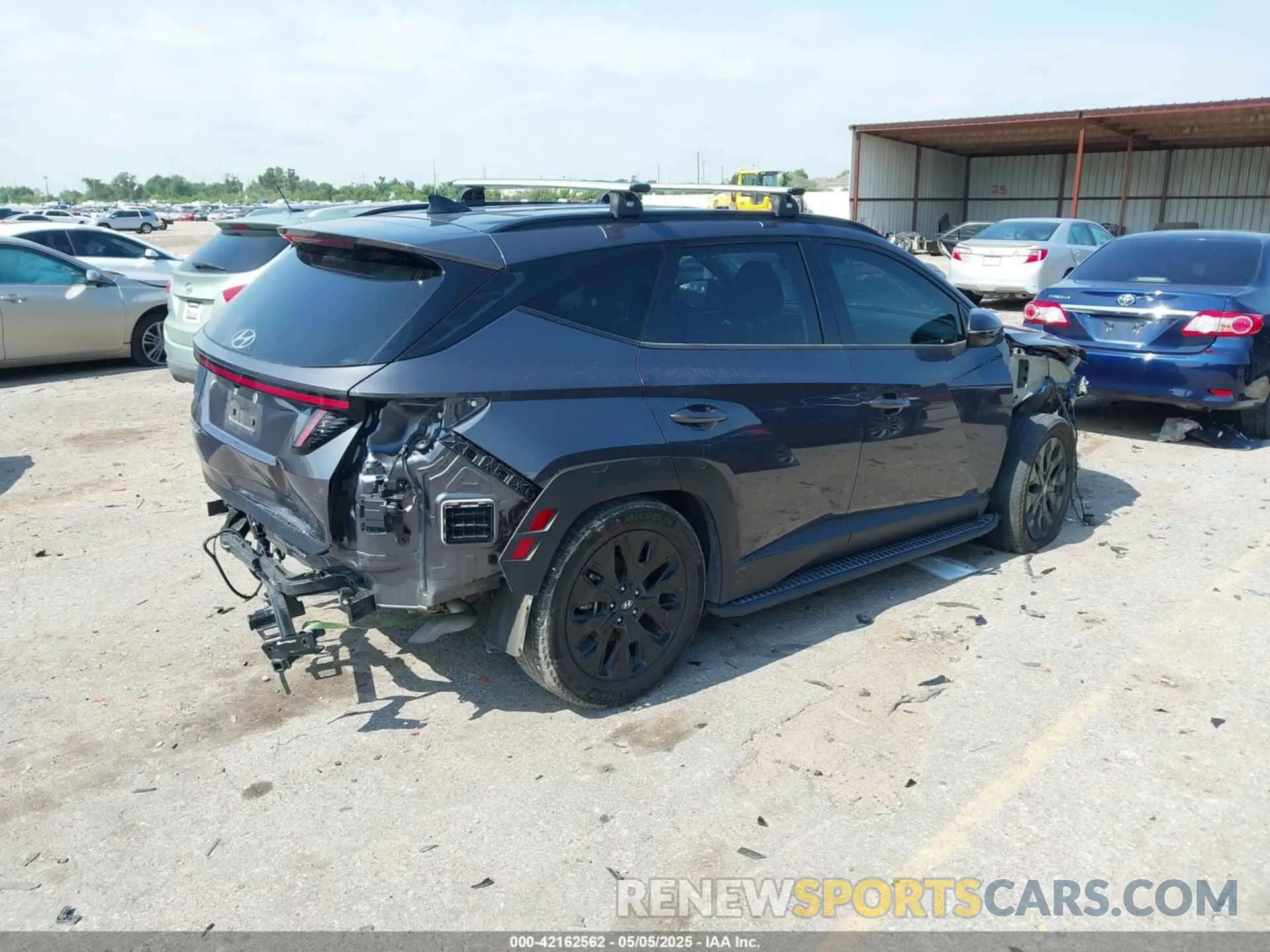 4 Photograph of a damaged car KM8JF3AE1NU106371 HYUNDAI TUCSON 2022