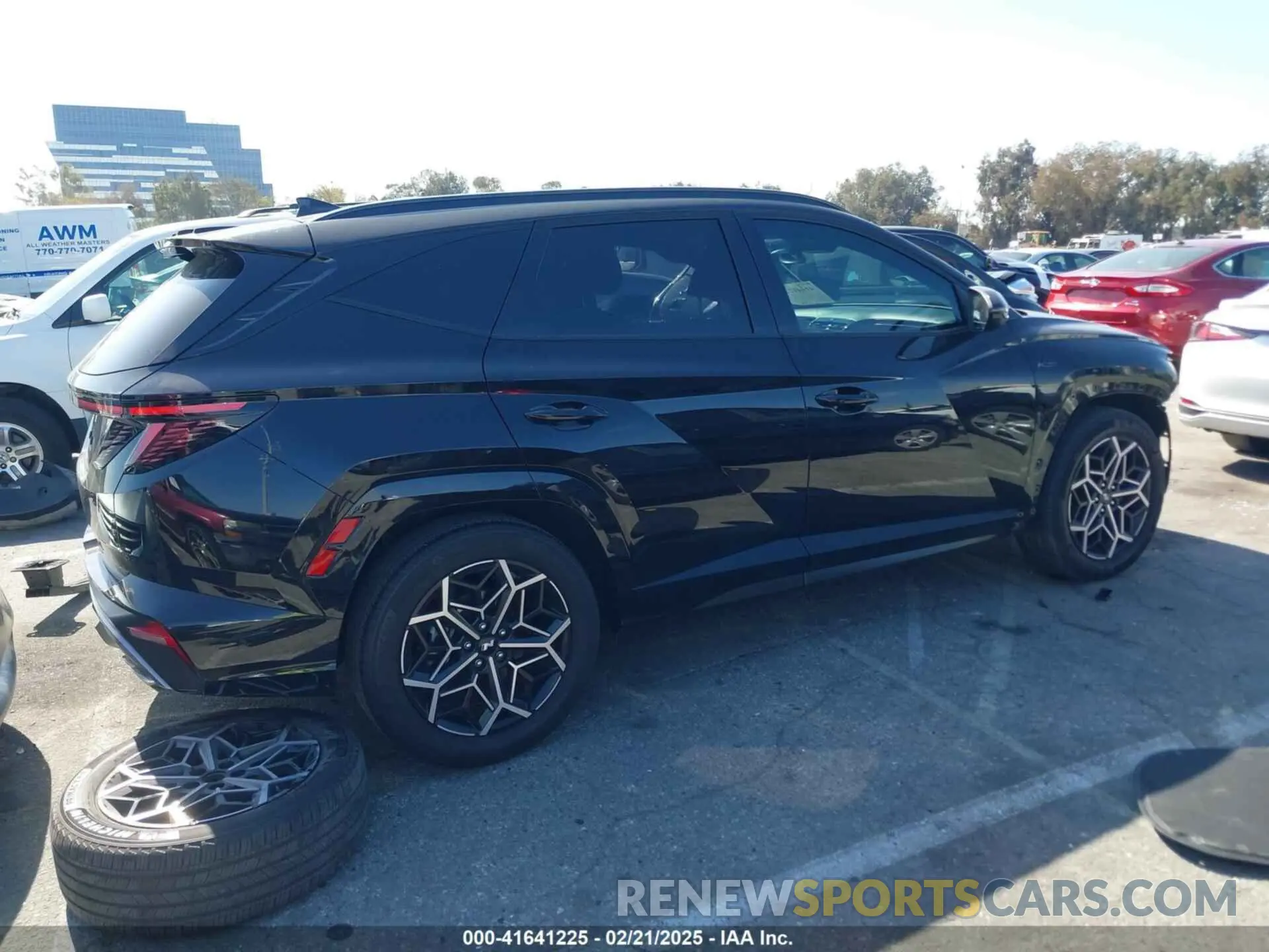 14 Photograph of a damaged car KM8JF3AE5NU122606 HYUNDAI TUCSON 2022