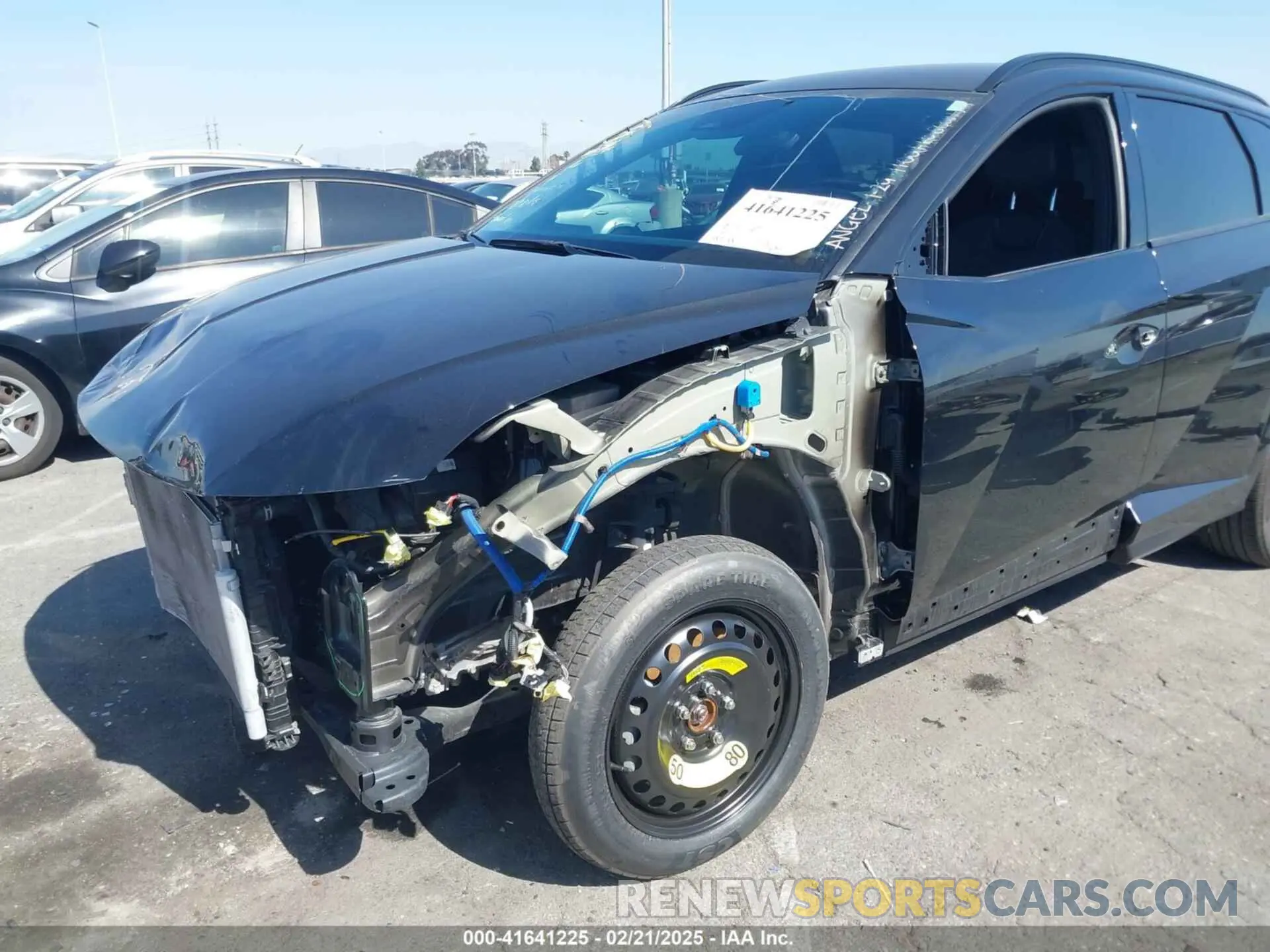 6 Photograph of a damaged car KM8JF3AE5NU122606 HYUNDAI TUCSON 2022