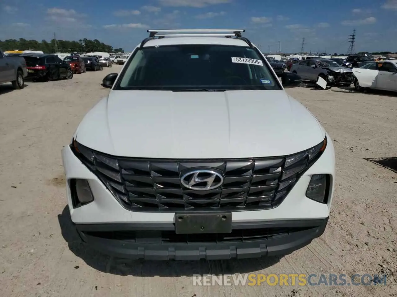 5 Photograph of a damaged car KM8JF3AE5NU160613 HYUNDAI TUCSON 2022