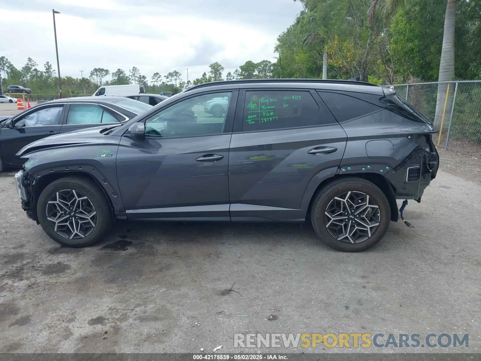 15 Photograph of a damaged car KM8JF3AE9NU158329 HYUNDAI TUCSON 2022