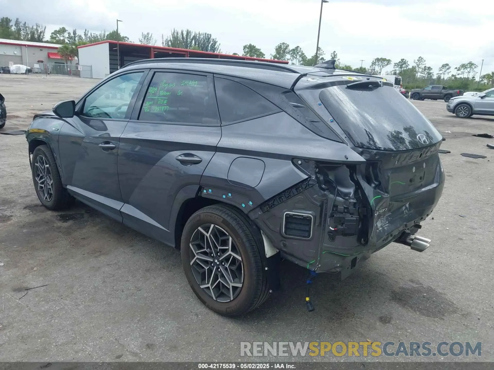 3 Photograph of a damaged car KM8JF3AE9NU158329 HYUNDAI TUCSON 2022