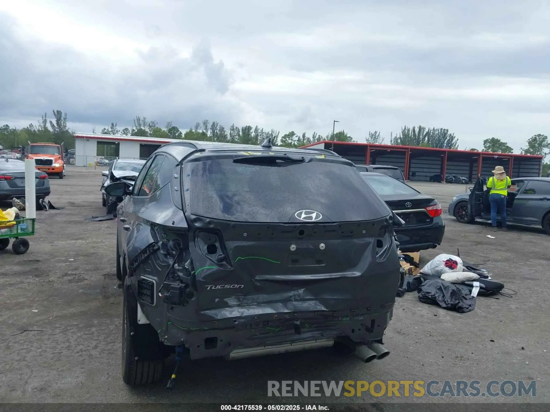 6 Photograph of a damaged car KM8JF3AE9NU158329 HYUNDAI TUCSON 2022