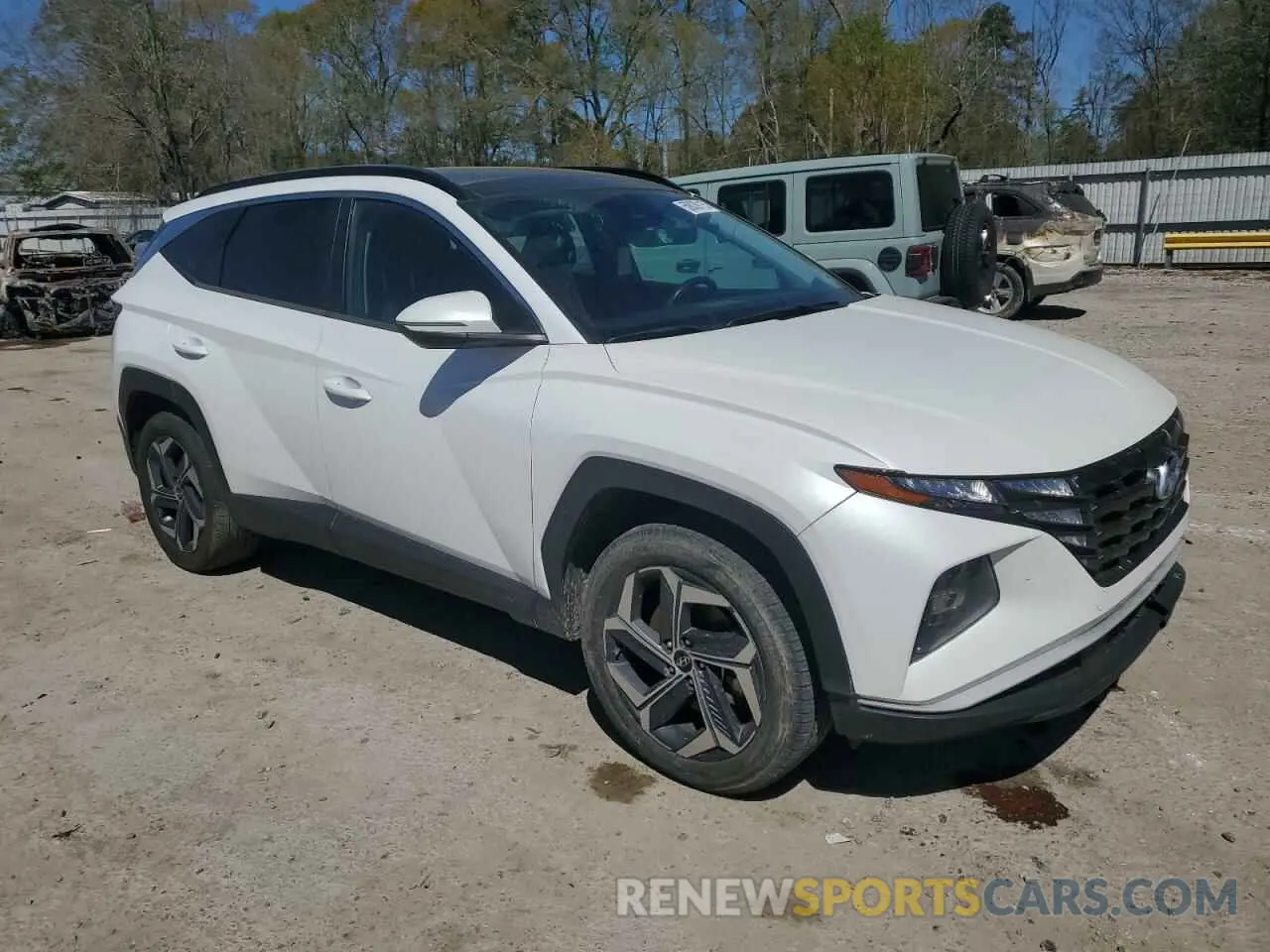 4 Photograph of a damaged car KM8JFCA11NU020782 HYUNDAI TUCSON 2022