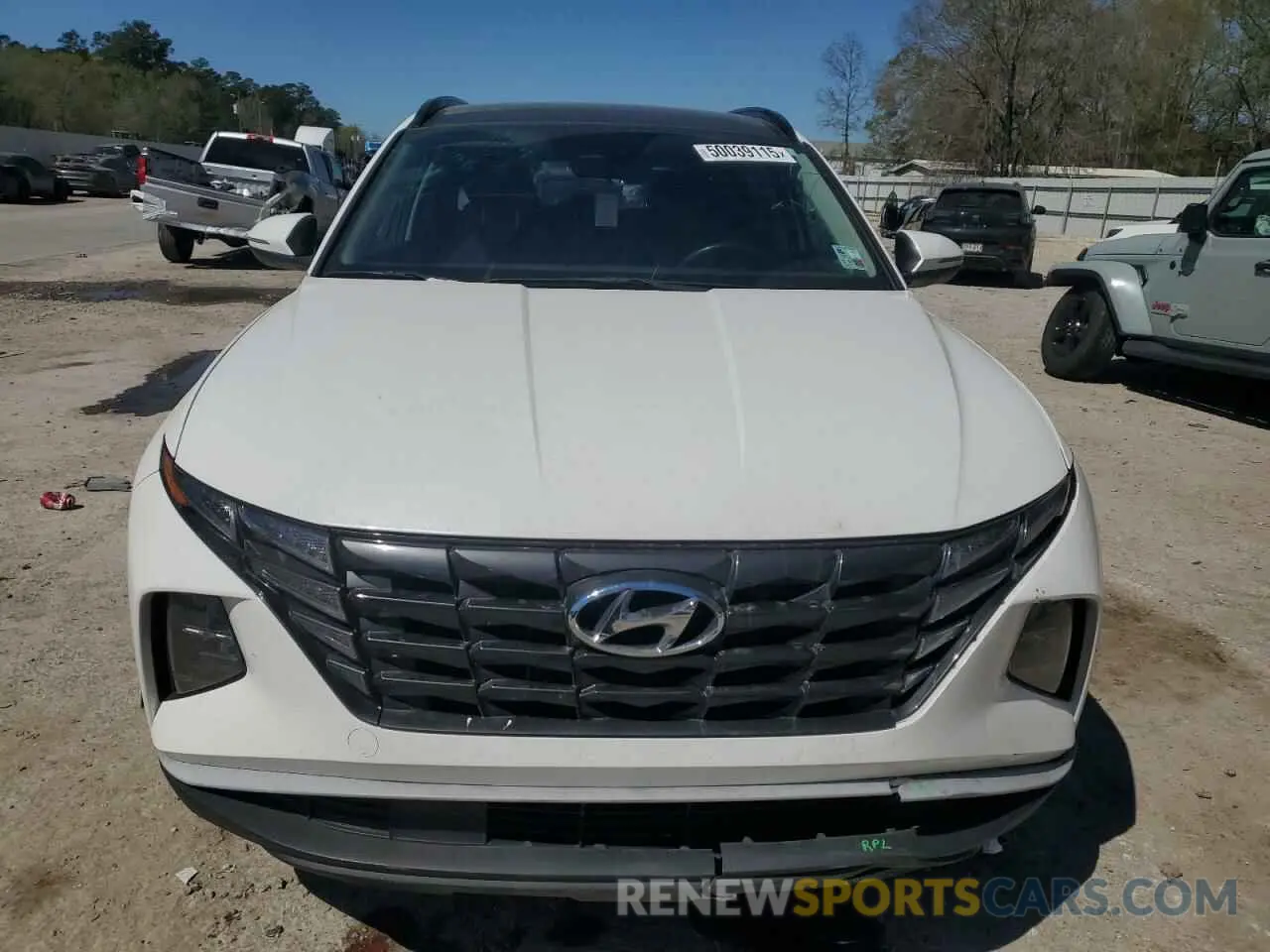 5 Photograph of a damaged car KM8JFCA11NU020782 HYUNDAI TUCSON 2022