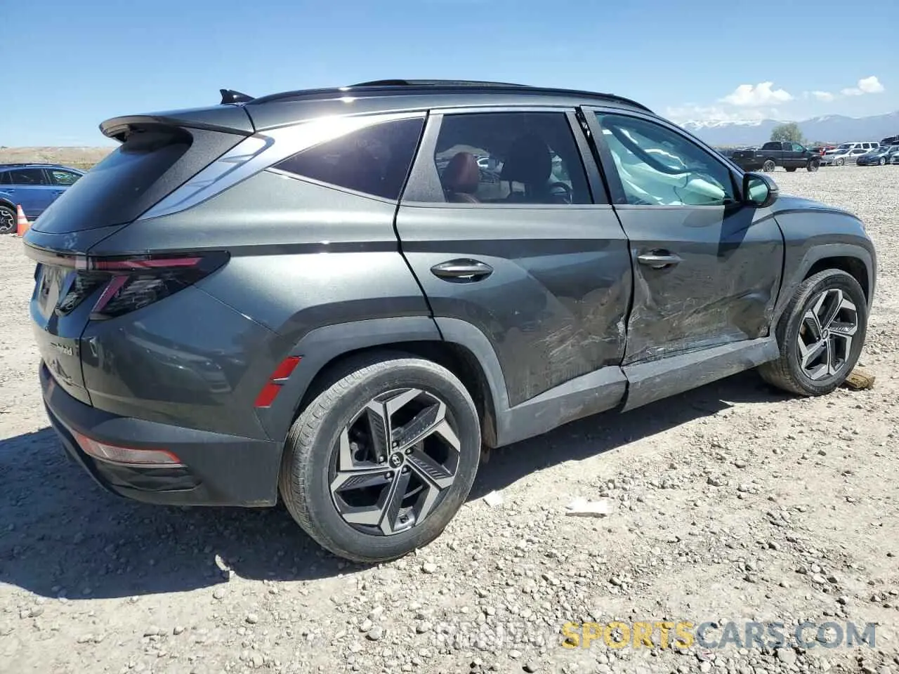 3 Photograph of a damaged car KM8JFCA11NU047769 HYUNDAI TUCSON 2022