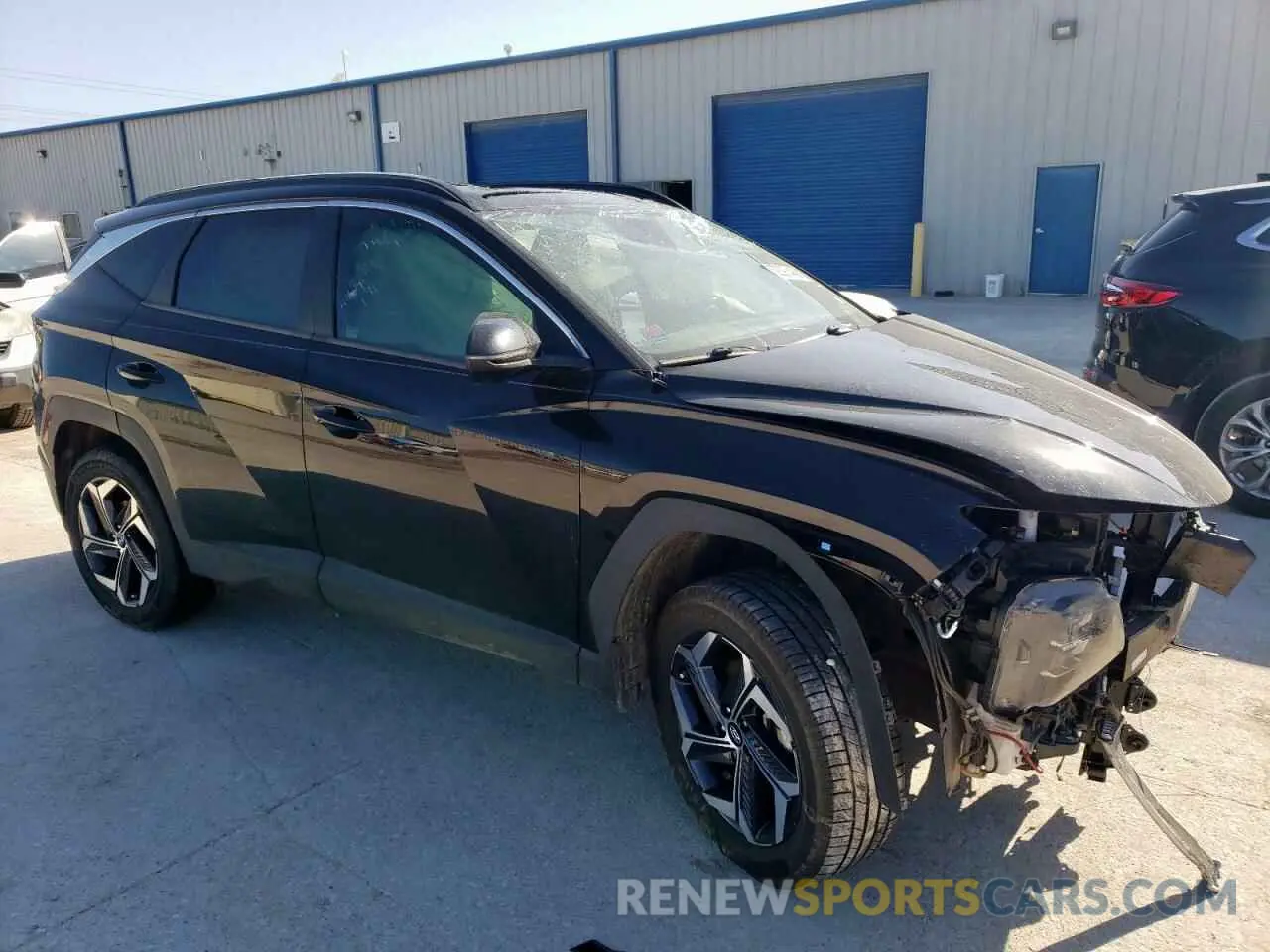 4 Photograph of a damaged car KM8JFCA12NU041706 HYUNDAI TUCSON 2022