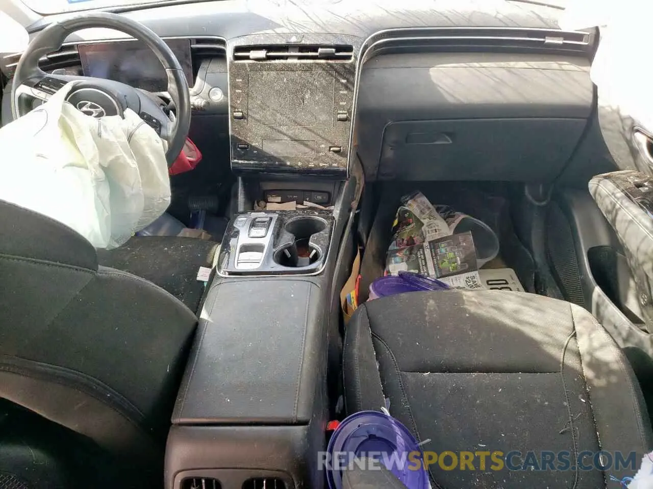 8 Photograph of a damaged car KM8JFCA12NU041706 HYUNDAI TUCSON 2022