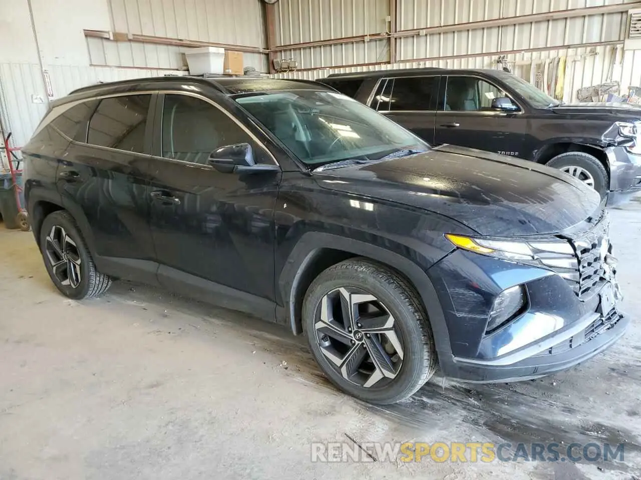 4 Photograph of a damaged car KM8JFCA12NU060126 HYUNDAI TUCSON 2022