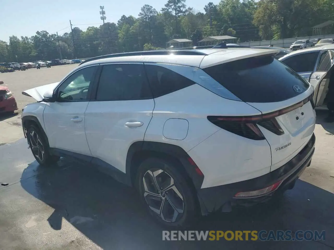 2 Photograph of a damaged car KM8JFCA12NU073880 HYUNDAI TUCSON 2022