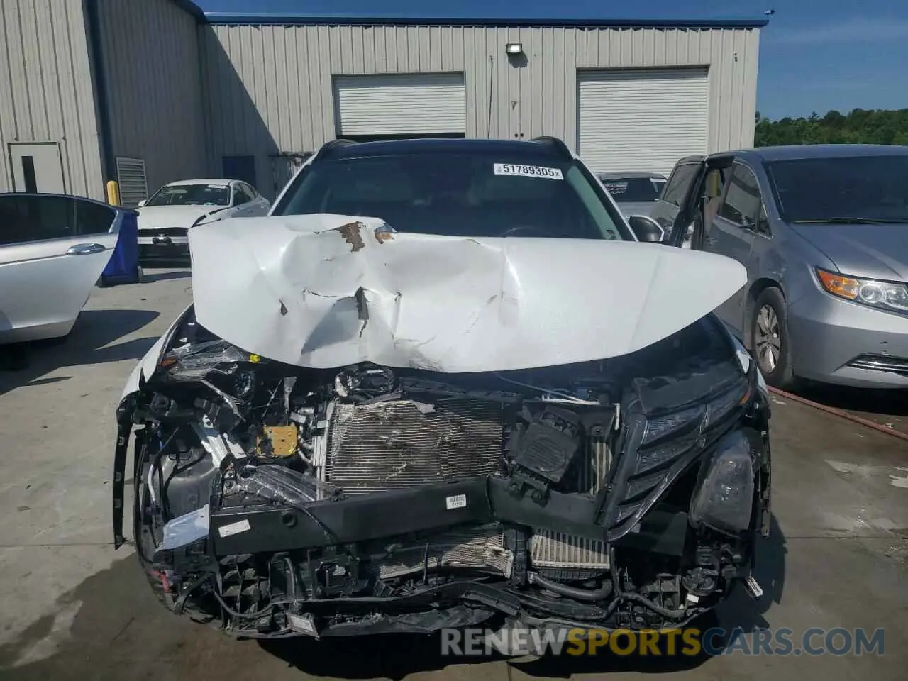 5 Photograph of a damaged car KM8JFCA12NU073880 HYUNDAI TUCSON 2022