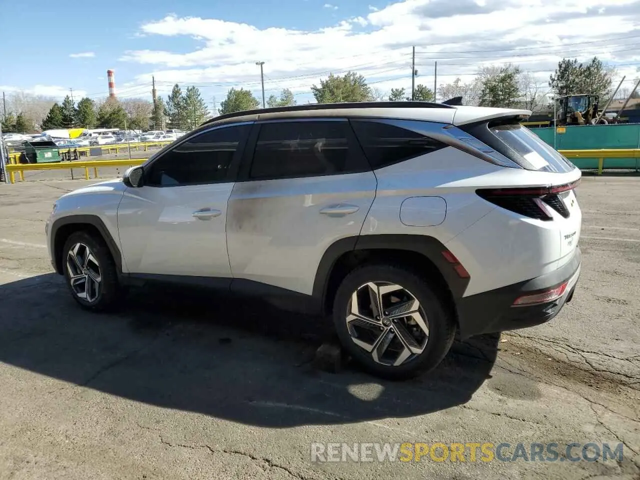 2 Photograph of a damaged car KM8JFCA14NU034238 HYUNDAI TUCSON 2022
