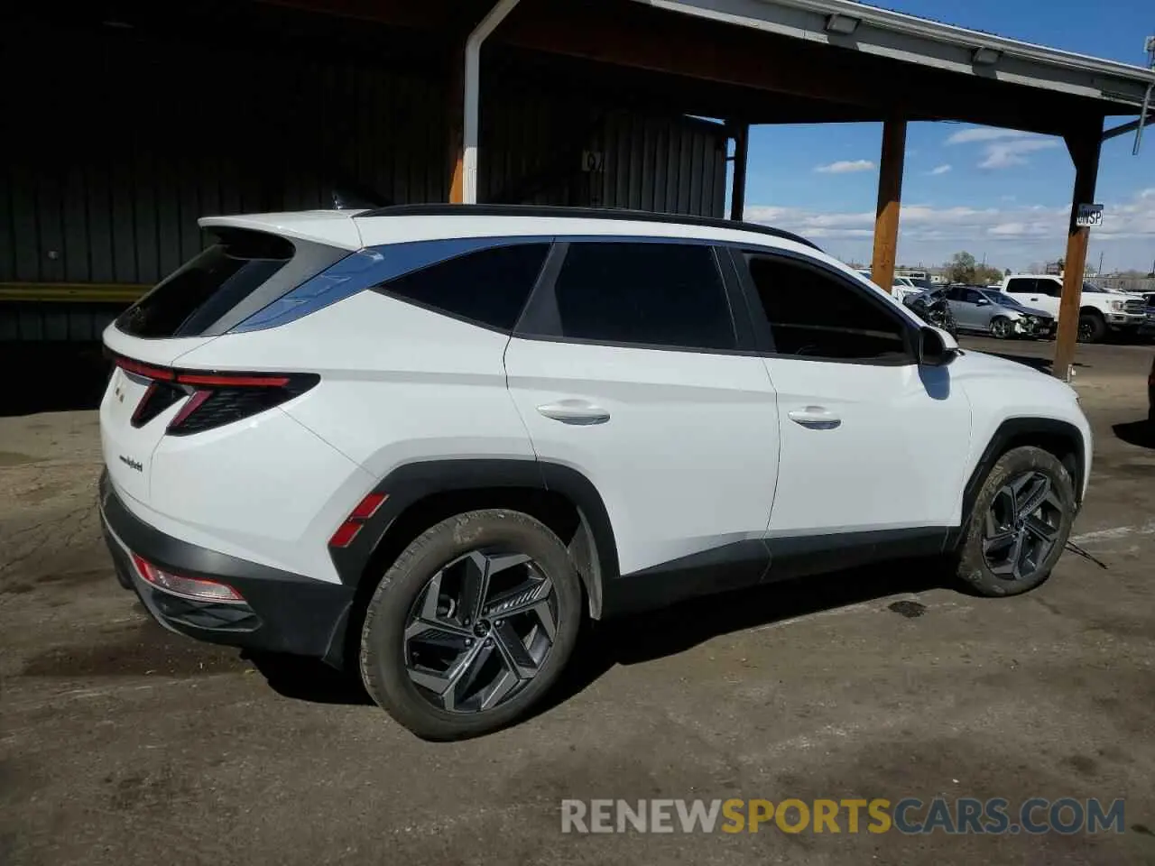 3 Photograph of a damaged car KM8JFCA14NU034238 HYUNDAI TUCSON 2022