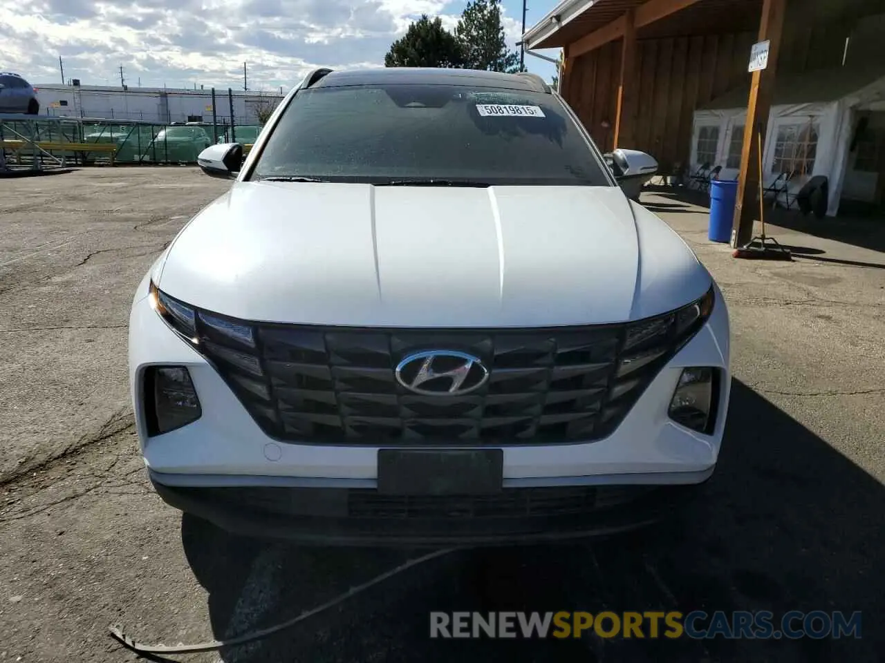 5 Photograph of a damaged car KM8JFCA14NU034238 HYUNDAI TUCSON 2022