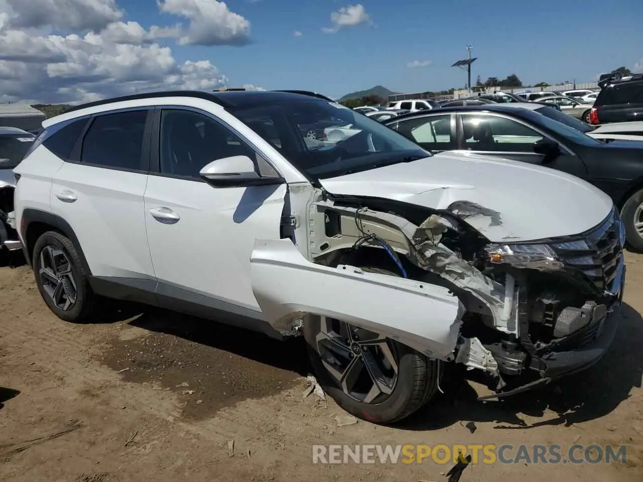 4 Photograph of a damaged car KM8JFCA14NU034255 HYUNDAI TUCSON 2022