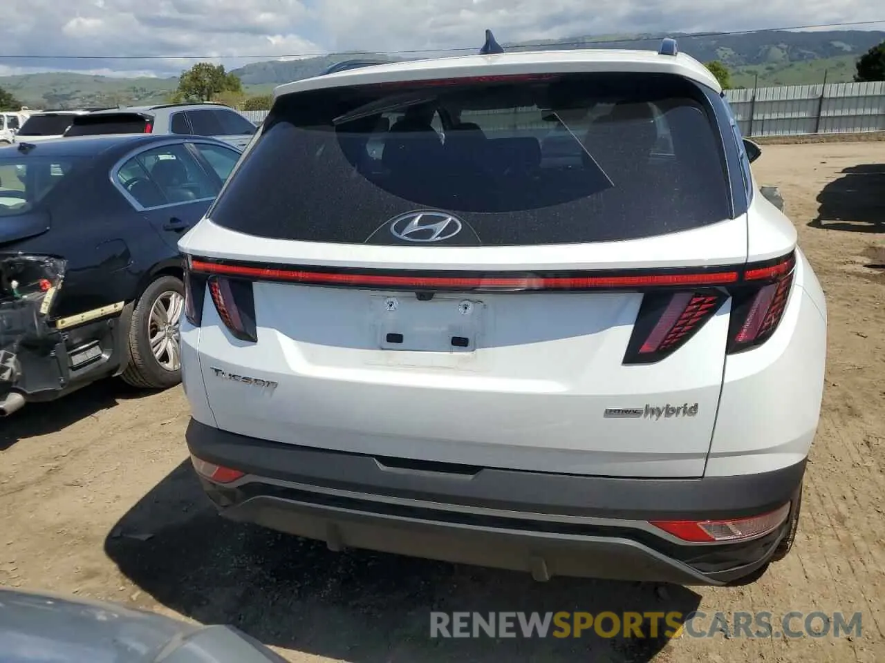 6 Photograph of a damaged car KM8JFCA14NU034255 HYUNDAI TUCSON 2022