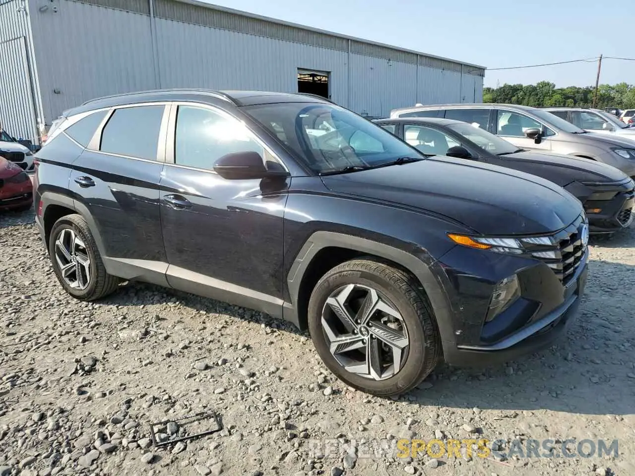 4 Photograph of a damaged car KM8JFCA14NU057423 HYUNDAI TUCSON 2022