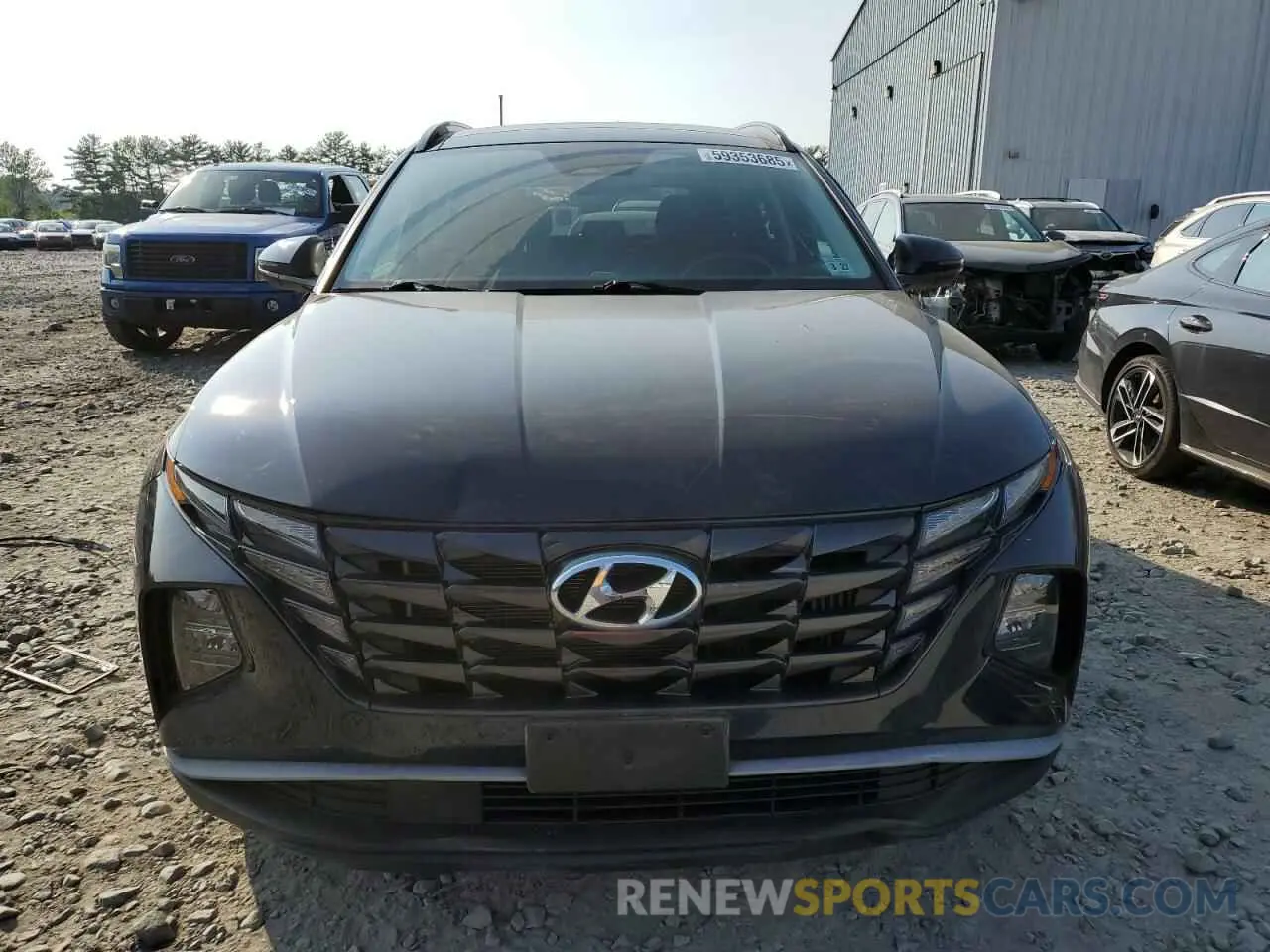5 Photograph of a damaged car KM8JFCA14NU057423 HYUNDAI TUCSON 2022