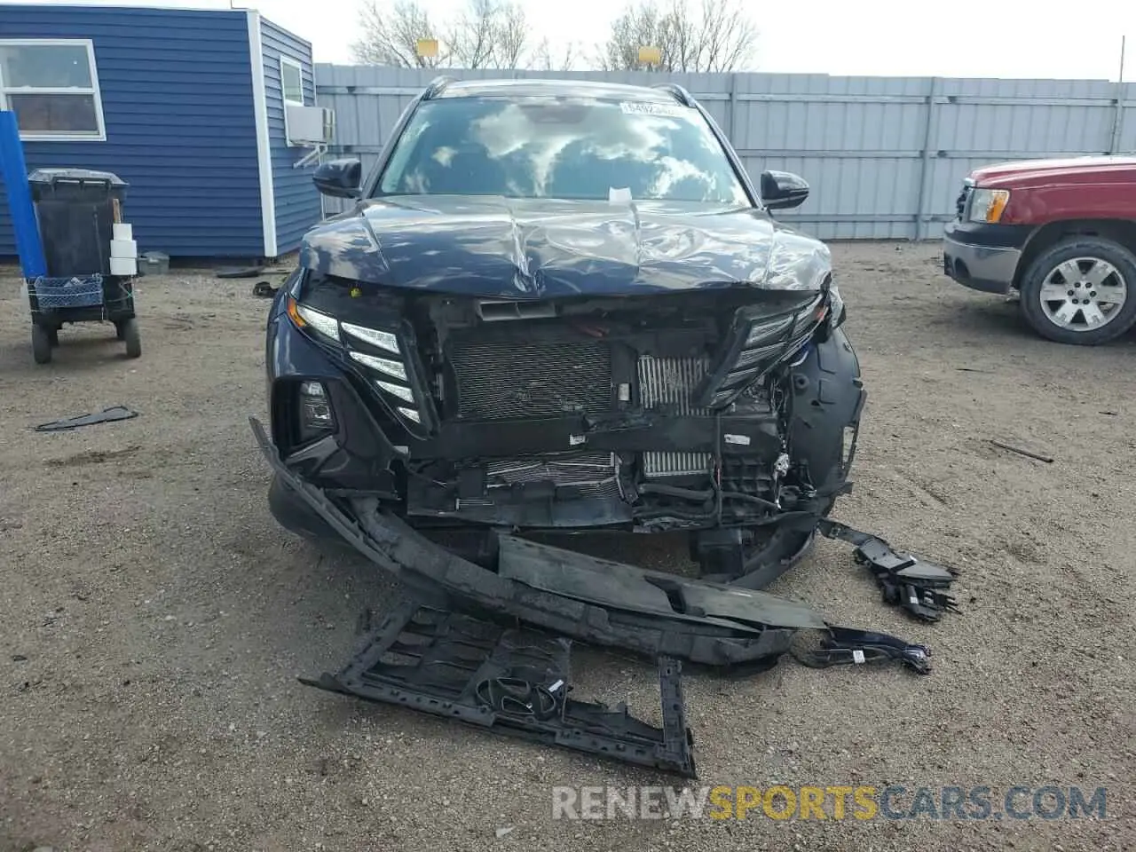 5 Photograph of a damaged car KM8JFCA15NU058595 HYUNDAI TUCSON 2022