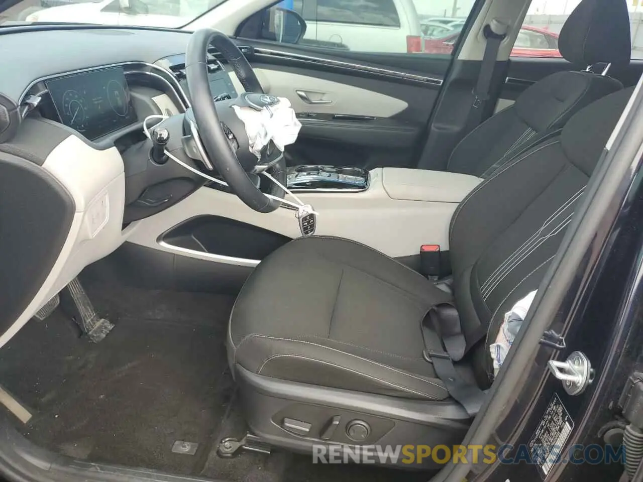 7 Photograph of a damaged car KM8JFCA15NU058595 HYUNDAI TUCSON 2022