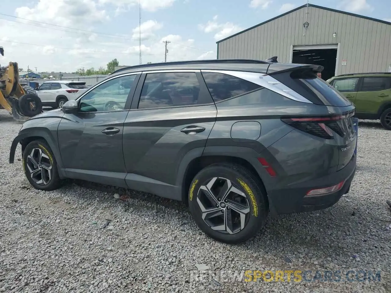 2 Photograph of a damaged car KM8JFCA15NU067510 HYUNDAI TUCSON 2022