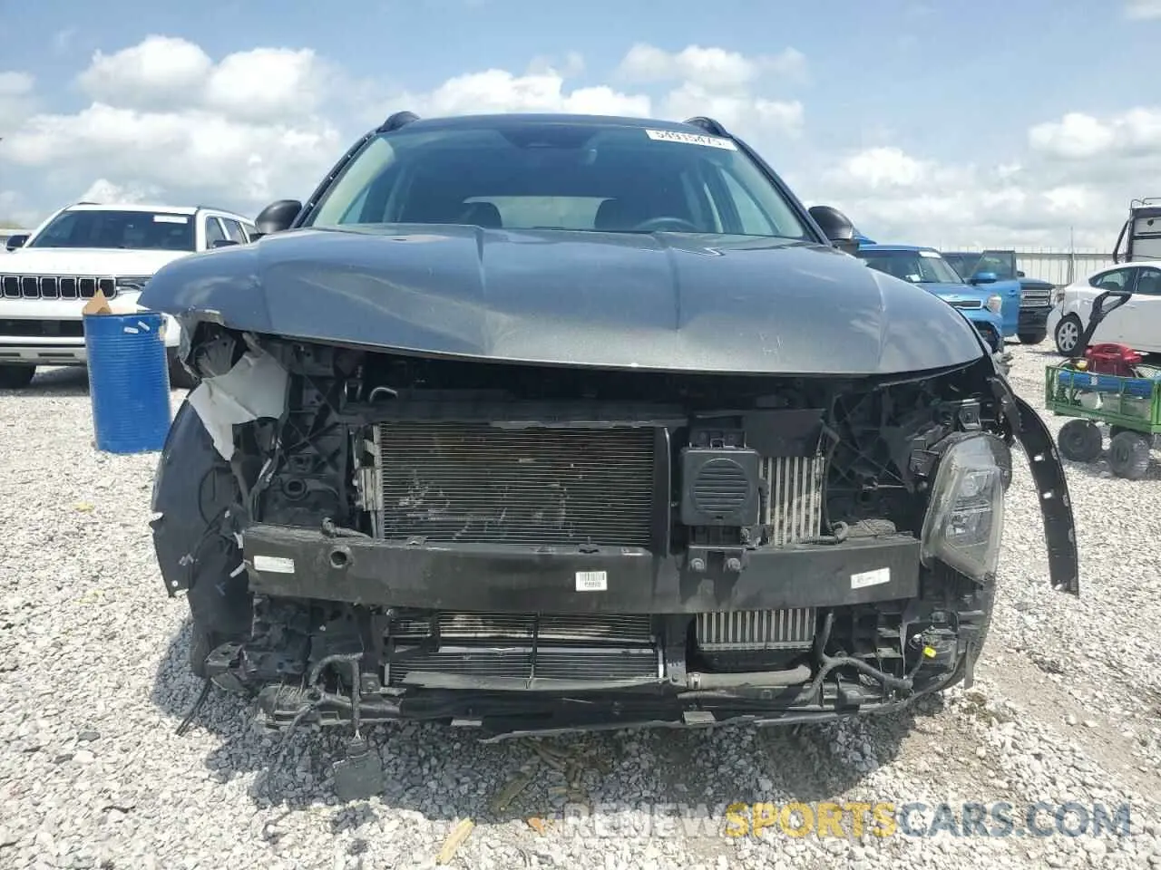 5 Photograph of a damaged car KM8JFCA15NU067510 HYUNDAI TUCSON 2022