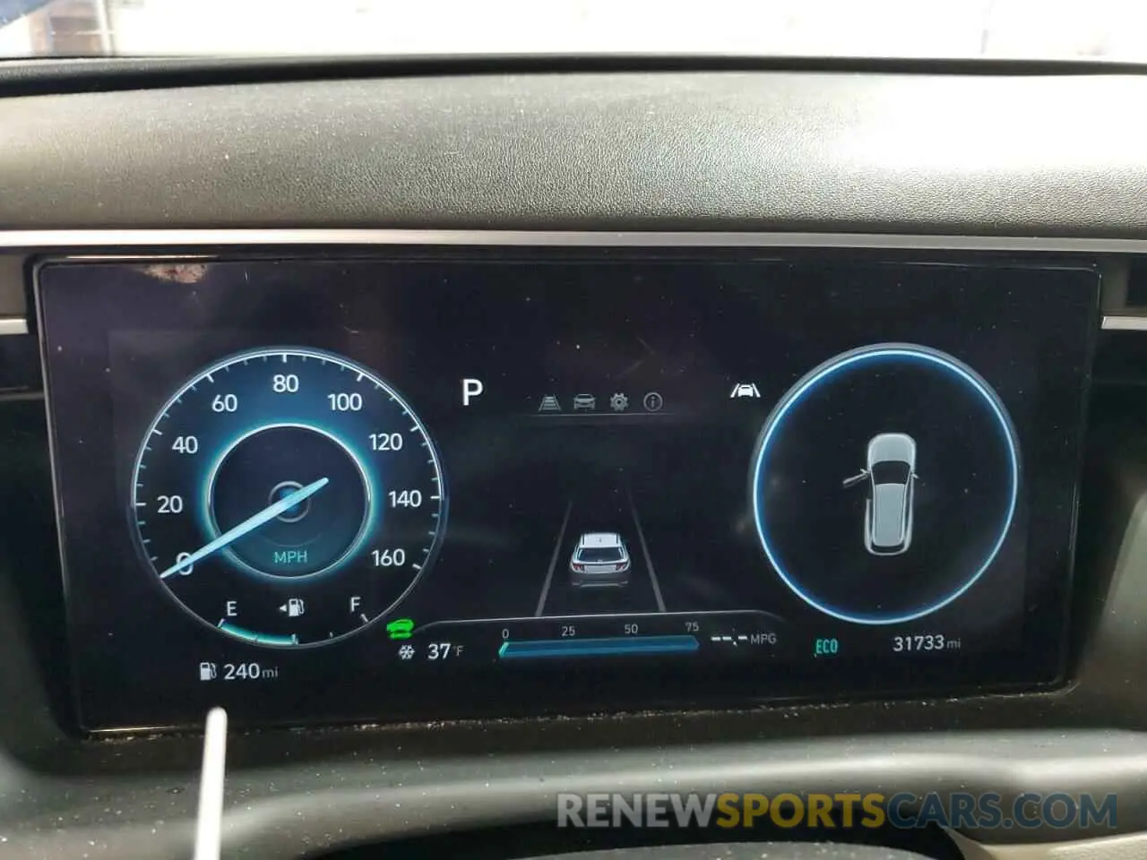 9 Photograph of a damaged car KM8JFCA16NU054118 HYUNDAI TUCSON 2022