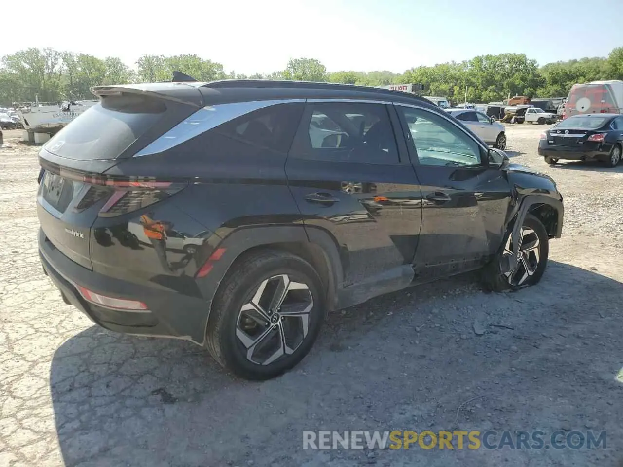 3 Photograph of a damaged car KM8JFCA16NU081545 HYUNDAI TUCSON 2022