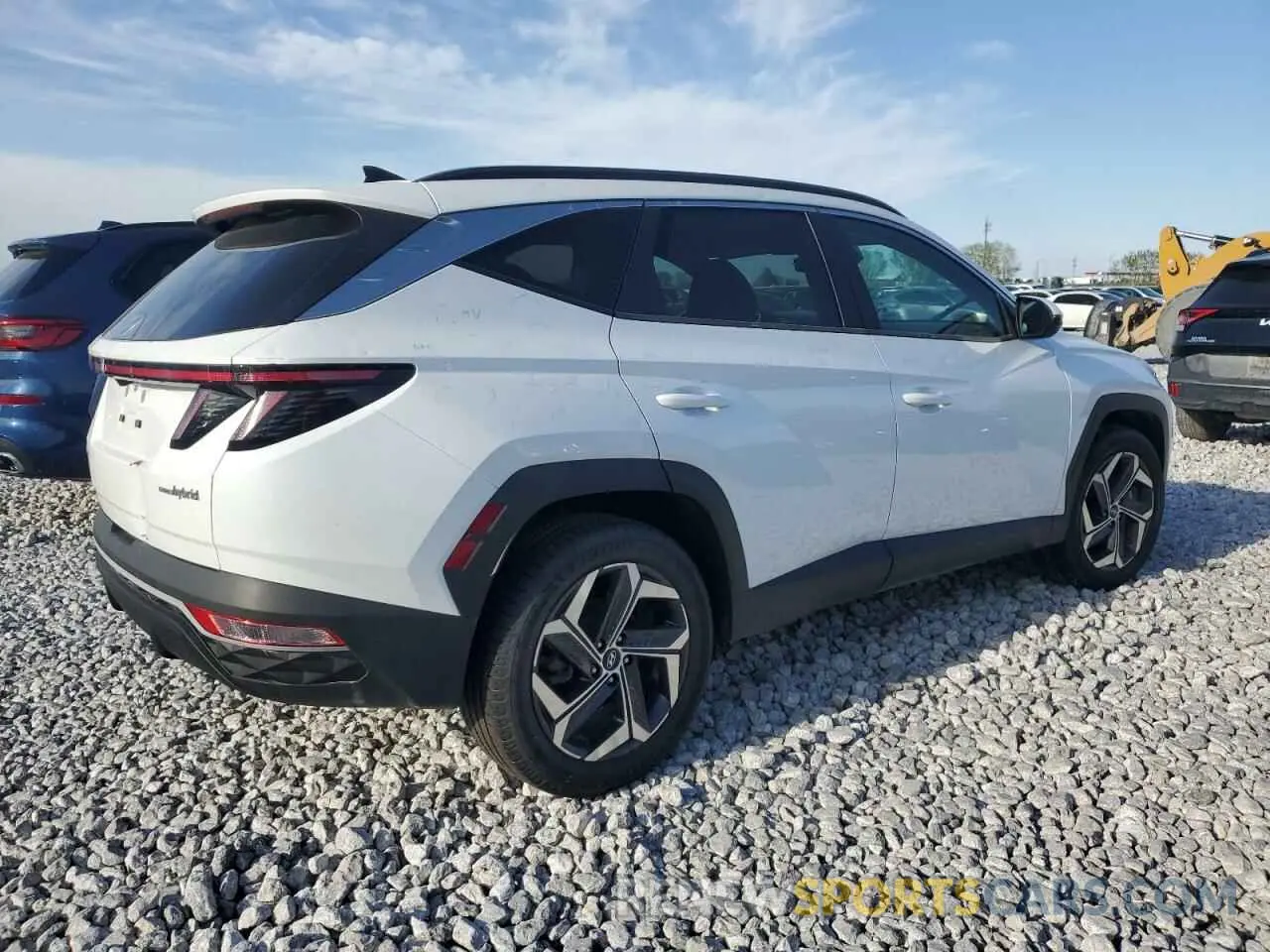 3 Photograph of a damaged car KM8JFCA17NU012055 HYUNDAI TUCSON 2022