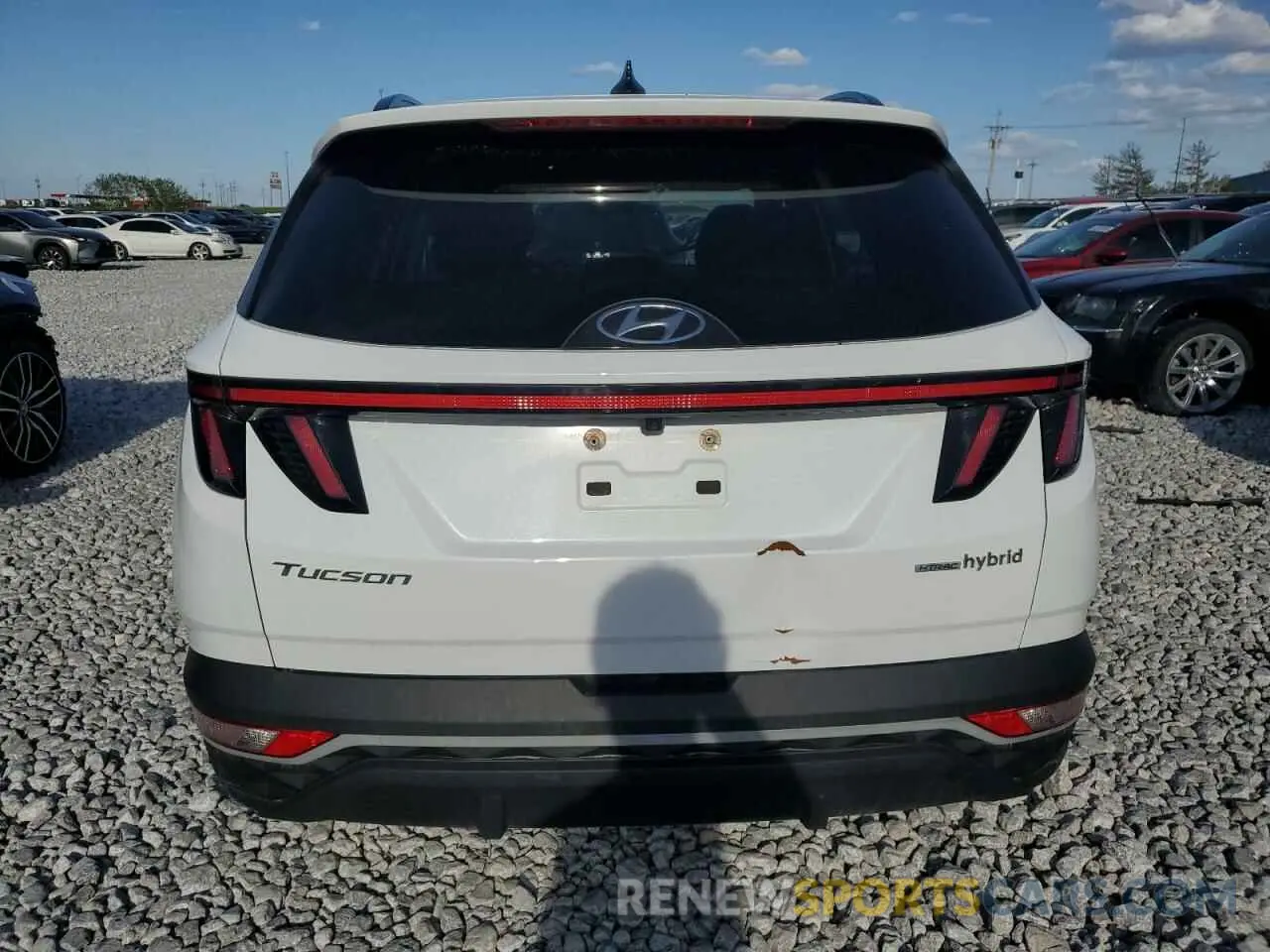 6 Photograph of a damaged car KM8JFCA17NU012055 HYUNDAI TUCSON 2022