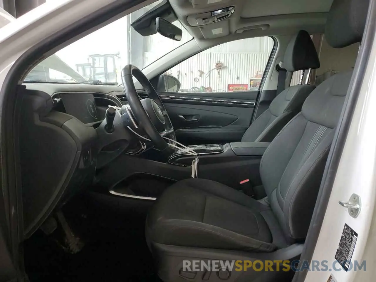 7 Photograph of a damaged car KM8JFCA17NU012055 HYUNDAI TUCSON 2022