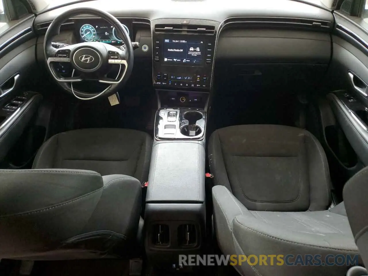 8 Photograph of a damaged car KM8JFCA17NU012055 HYUNDAI TUCSON 2022