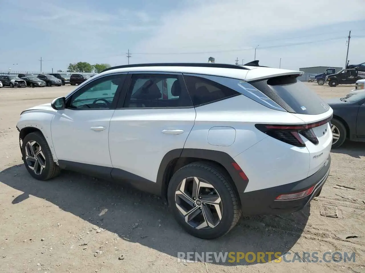 2 Photograph of a damaged car KM8JFCA17NU014047 HYUNDAI TUCSON 2022