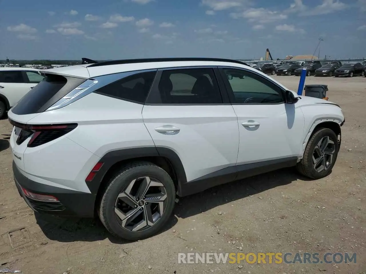 3 Photograph of a damaged car KM8JFCA17NU014047 HYUNDAI TUCSON 2022