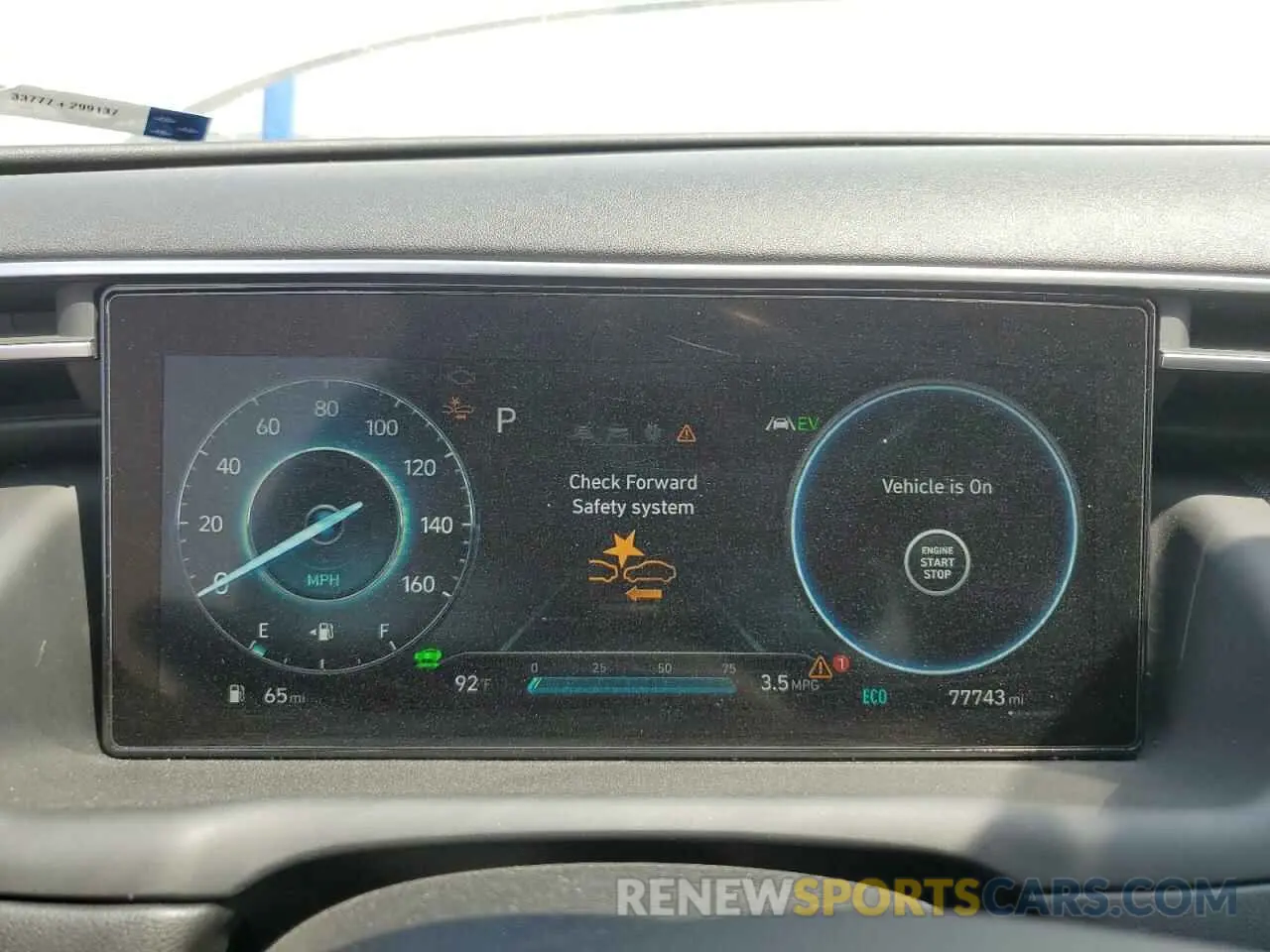 9 Photograph of a damaged car KM8JFCA17NU014047 HYUNDAI TUCSON 2022
