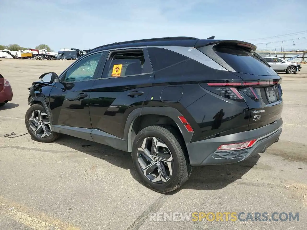 2 Photograph of a damaged car KM8JFCA17NU026392 HYUNDAI TUCSON 2022