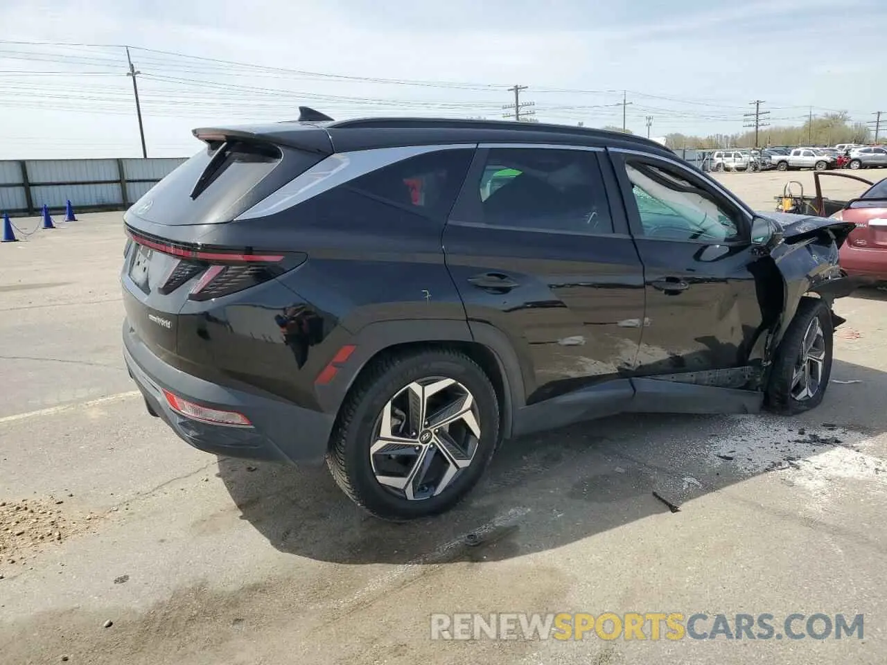 3 Photograph of a damaged car KM8JFCA17NU026392 HYUNDAI TUCSON 2022