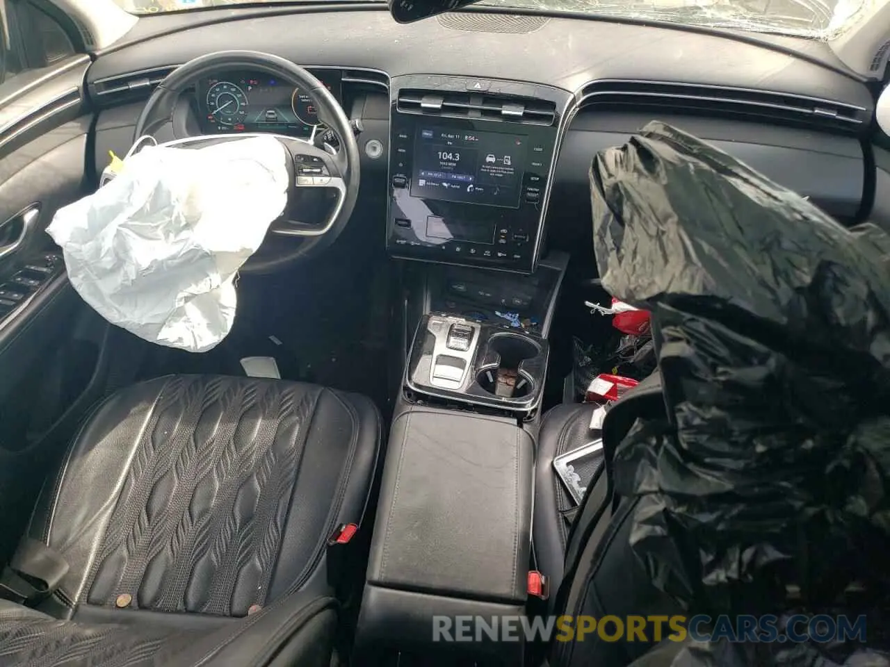 8 Photograph of a damaged car KM8JFCA17NU026392 HYUNDAI TUCSON 2022