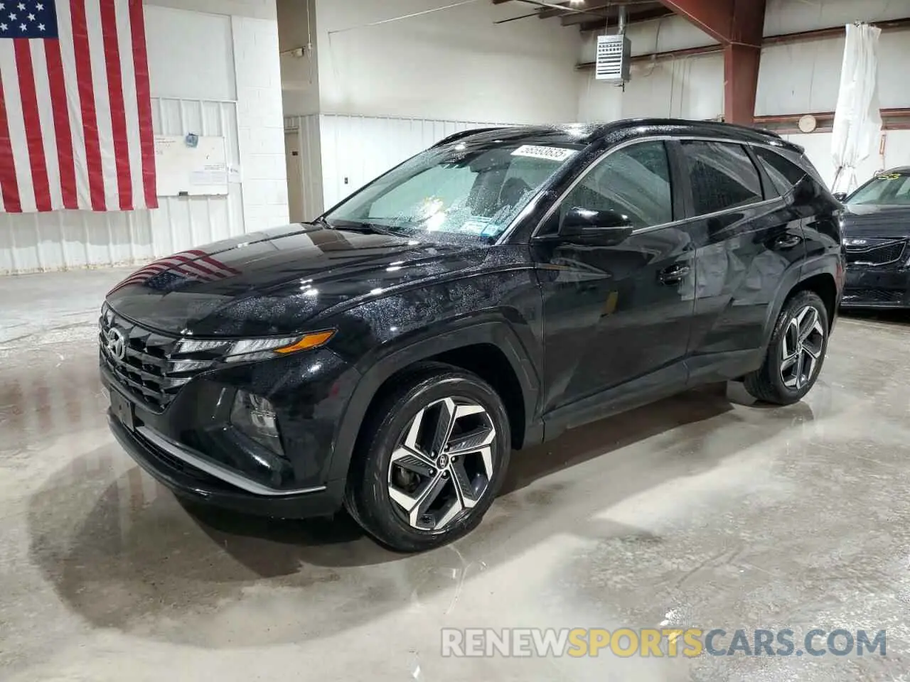 1 Photograph of a damaged car KM8JFCA18NU049440 HYUNDAI TUCSON 2022