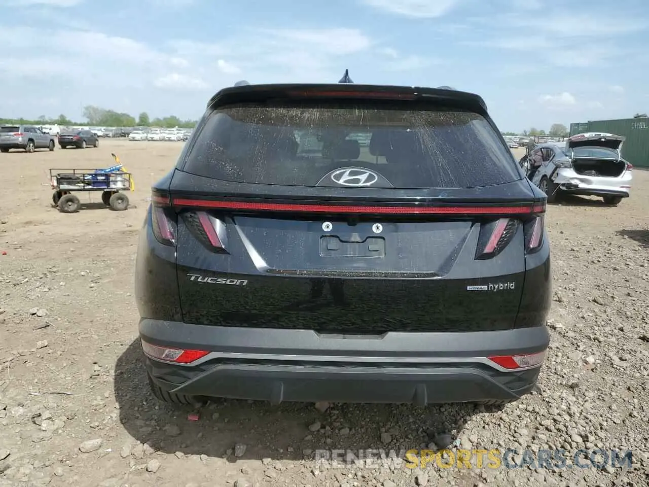 6 Photograph of a damaged car KM8JFCA1XNU068779 HYUNDAI TUCSON 2022
