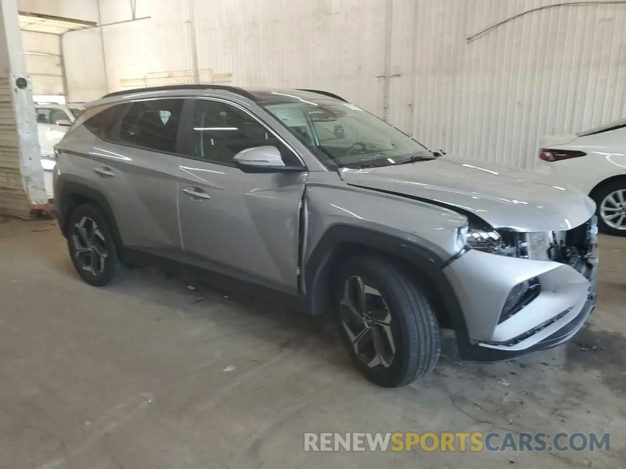 4 Photograph of a damaged car KM8JFCA1XNU073030 HYUNDAI TUCSON 2022